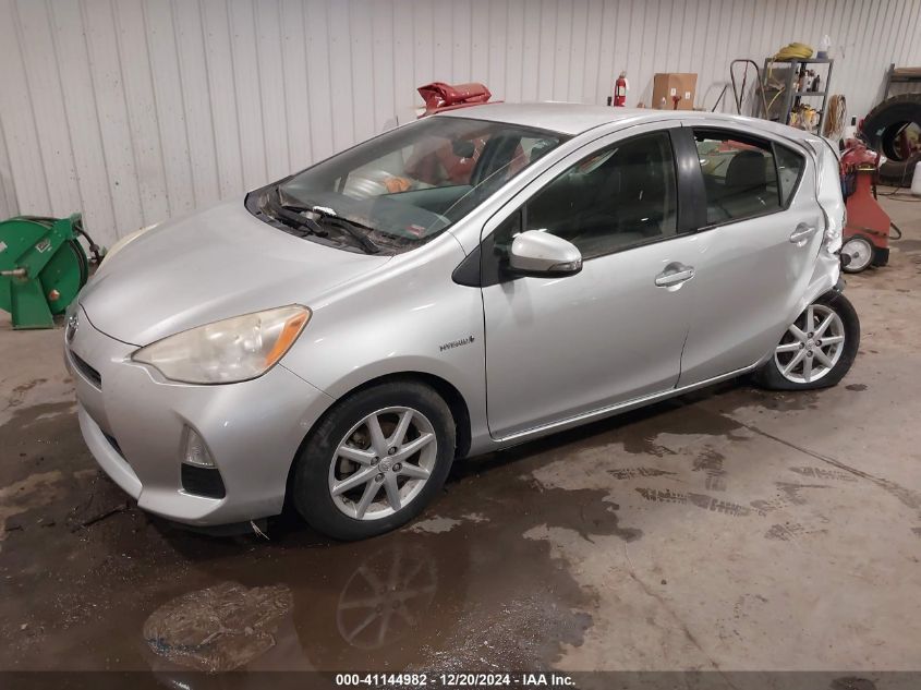 2012 Toyota Prius C Three VIN: JTDKDTB37C1518935 Lot: 41144982