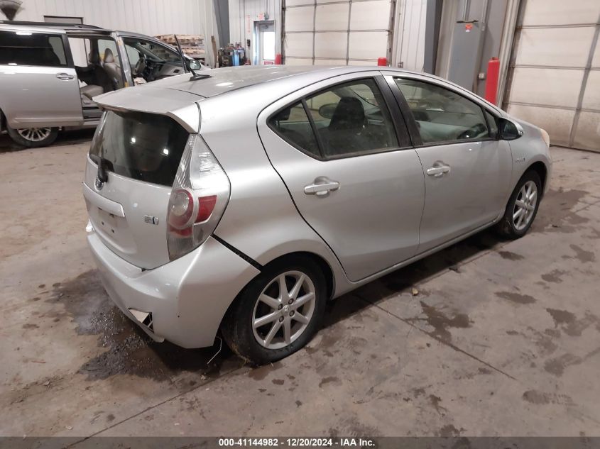 2012 Toyota Prius C Three VIN: JTDKDTB37C1518935 Lot: 41144982