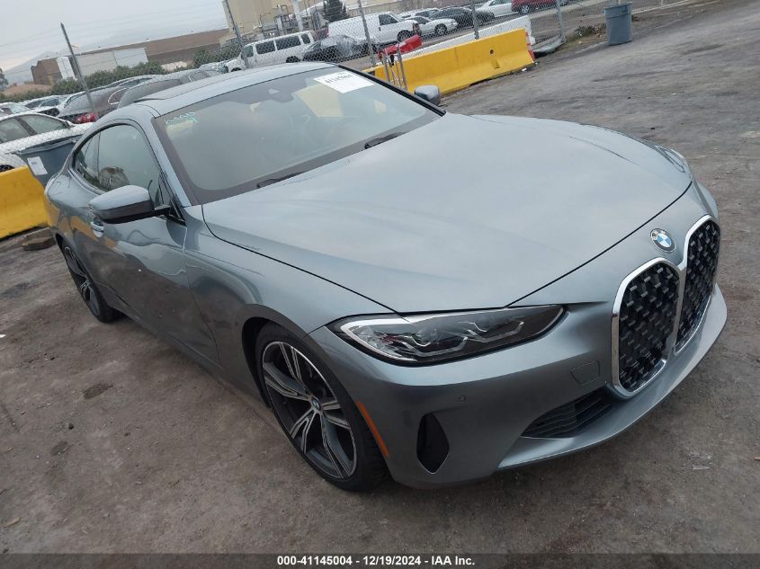 2021 BMW 430I VIN: WBA53AP05MCF16688 Lot: 41145004