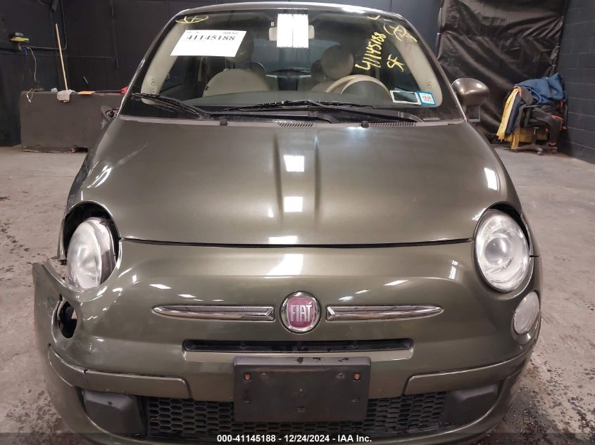 2012 Fiat 500 Pop VIN: 3C3CFFAR0CT385342 Lot: 41145188