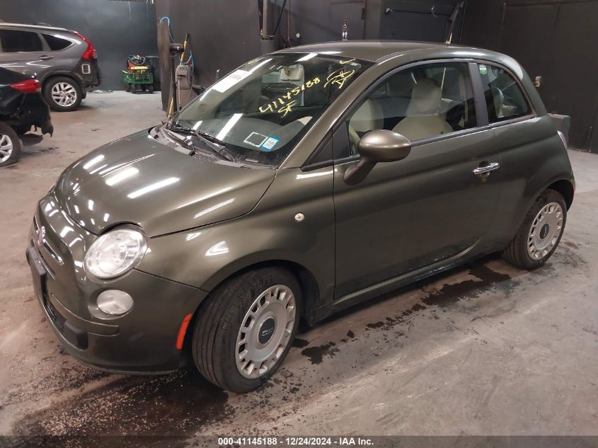 2012 Fiat 500 Pop VIN: 3C3CFFAR0CT385342 Lot: 41145188