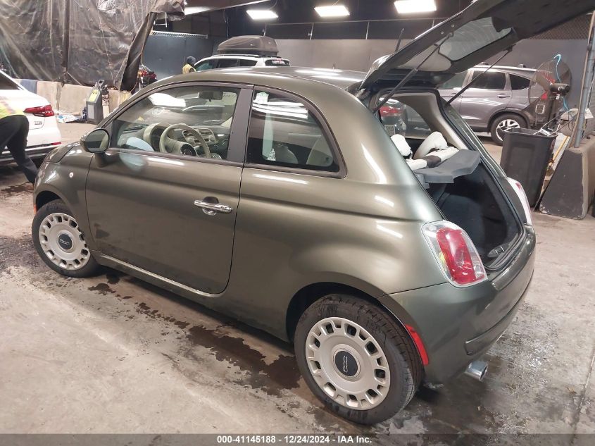 2012 Fiat 500 Pop VIN: 3C3CFFAR0CT385342 Lot: 41145188