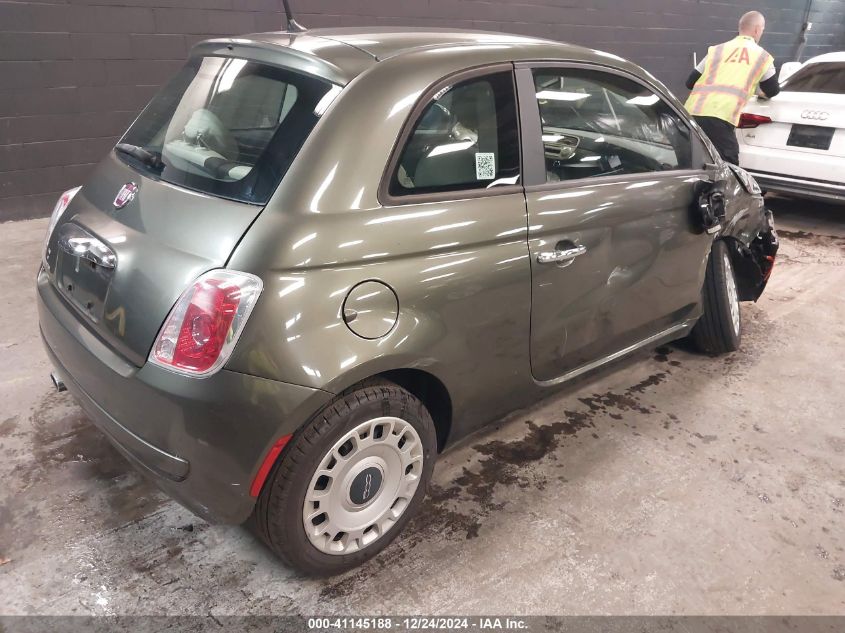 2012 Fiat 500 Pop VIN: 3C3CFFAR0CT385342 Lot: 41145188