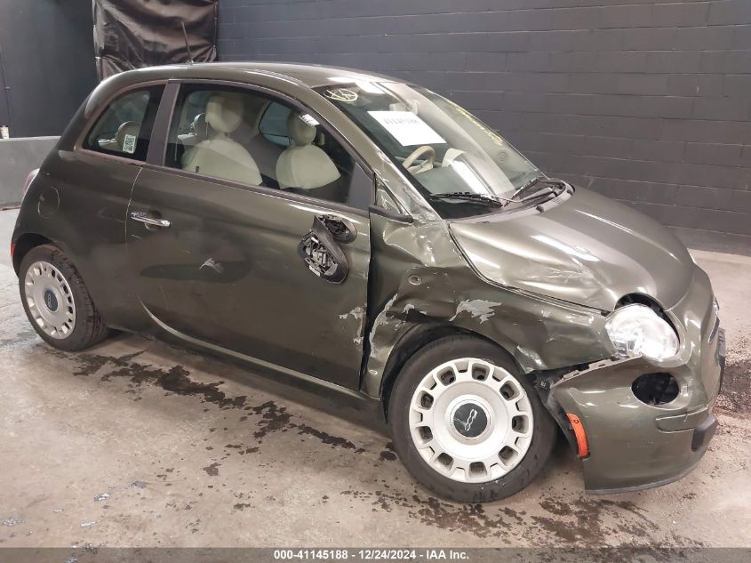 2012 Fiat 500 Pop VIN: 3C3CFFAR0CT385342 Lot: 41145188