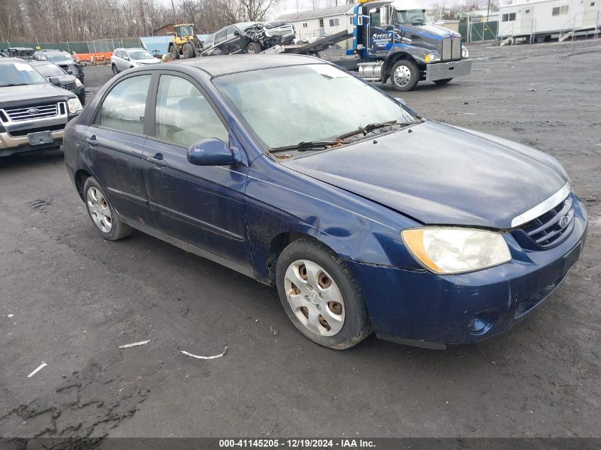 2006 Kia Spectra Ex/Lx/Sx VIN: KNAFE121565219519 Lot: 41145205