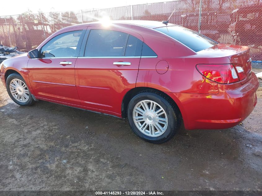 2007 Chrysler Sebring Limited VIN: 1C3LC66K77N537305 Lot: 41145293