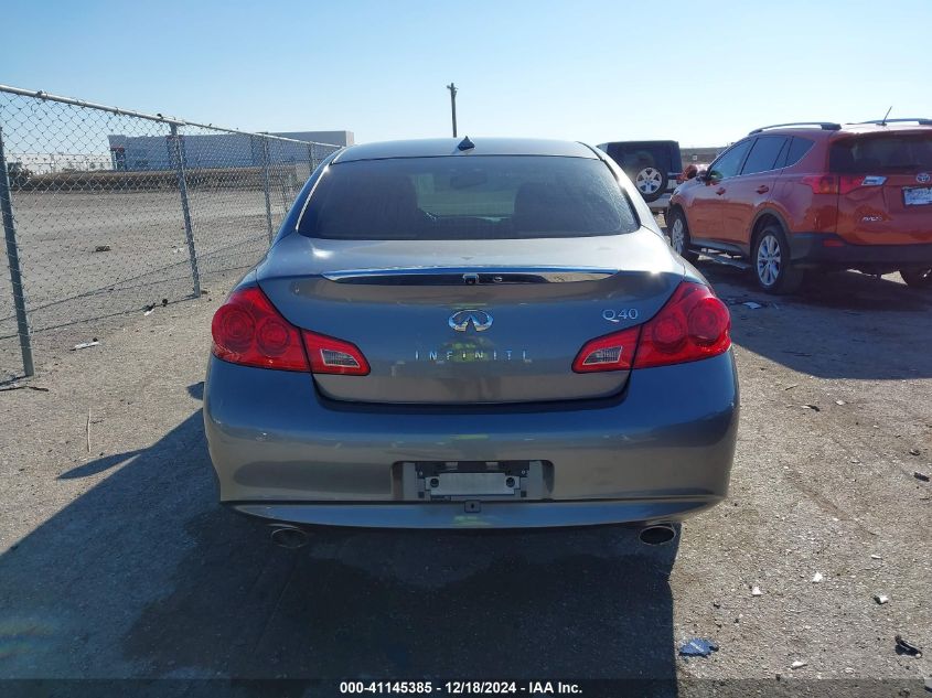 2015 Infiniti Q40 VIN: JN1CV6AP3FM503698 Lot: 41145385