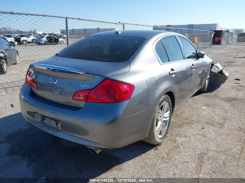 2015 Infiniti Q40 VIN: JN1CV6AP3FM503698 Lot: 41145385