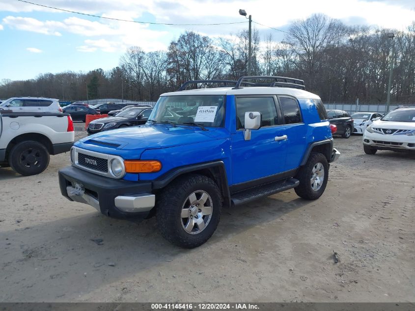 2007 Toyota Fj Cruiser VIN: JTEZU11FX70011579 Lot: 41145416