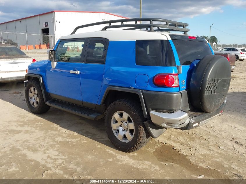 2007 Toyota Fj Cruiser VIN: JTEZU11FX70011579 Lot: 41145416