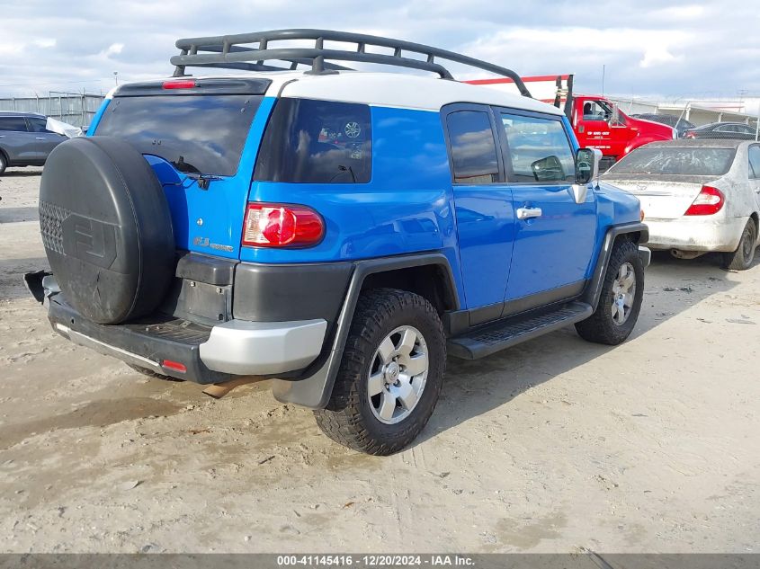 2007 Toyota Fj Cruiser VIN: JTEZU11FX70011579 Lot: 41145416