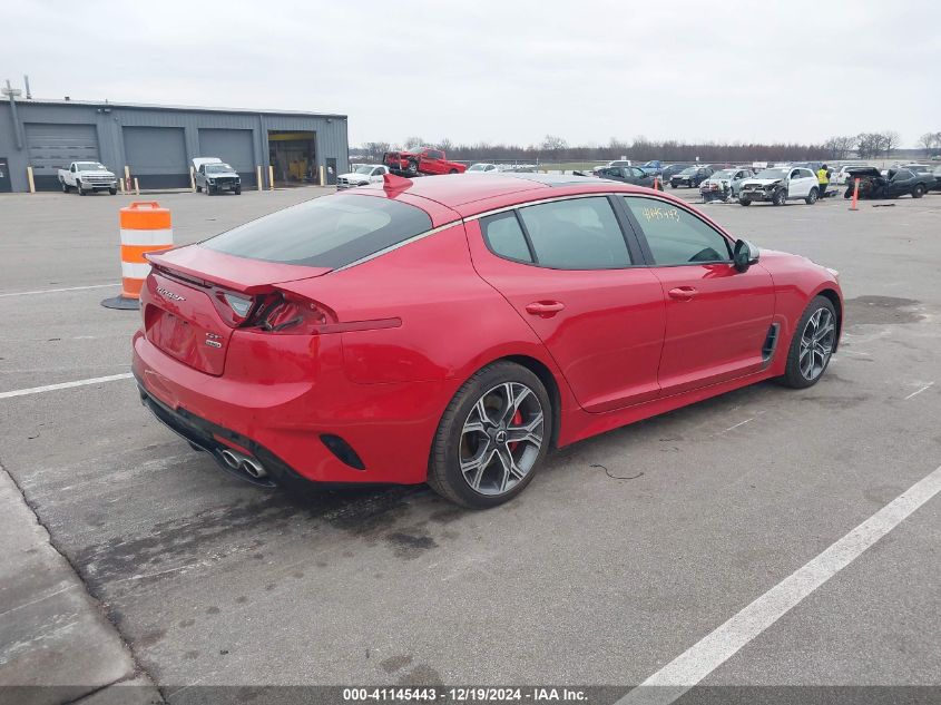 2018 Kia Stinger Gt2 VIN: KNAE55LC0J6013224 Lot: 41145443