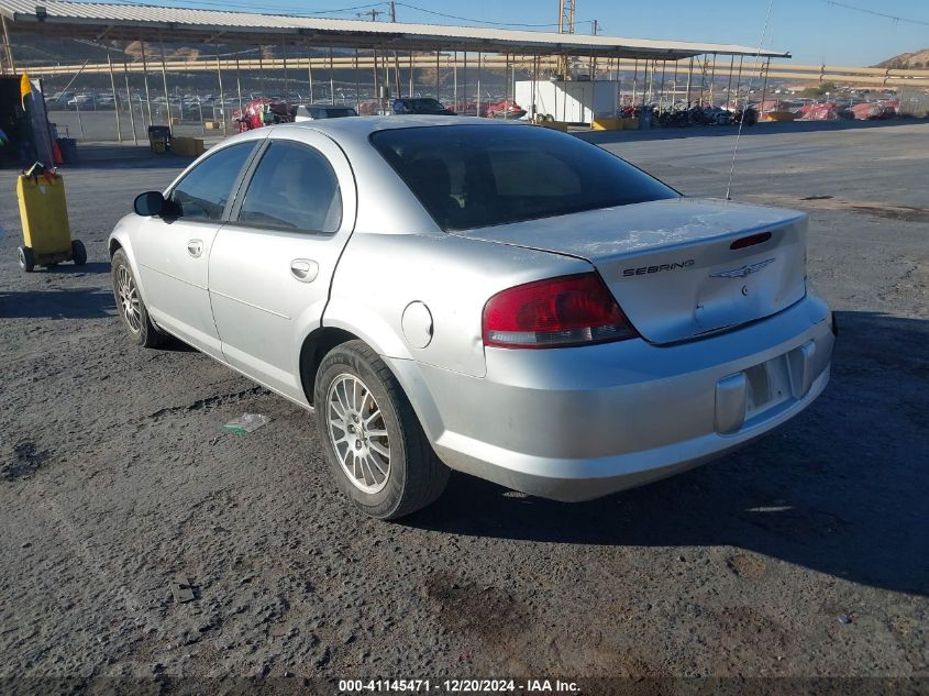 2005 Chrysler Sebring VIN: 1C3EL46J25N668837 Lot: 41145471