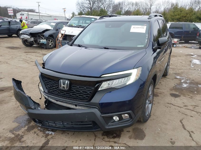 2019 Honda Passport Touring VIN: 5FNYF8H9XKB013488 Lot: 41145516