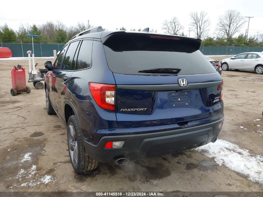 2019 Honda Passport Touring VIN: 5FNYF8H9XKB013488 Lot: 41145516