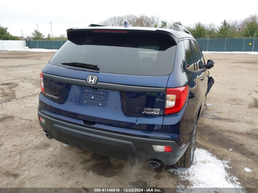 2019 Honda Passport Touring VIN: 5FNYF8H9XKB013488 Lot: 41145516