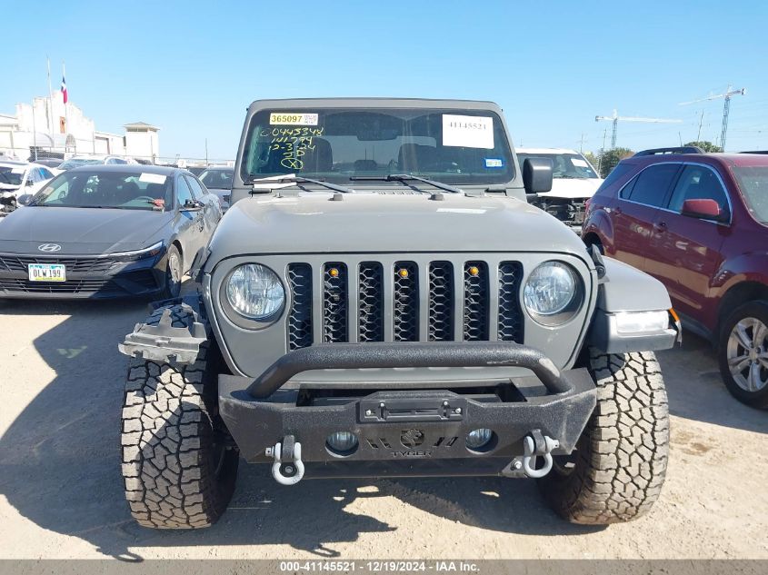 2020 Jeep Gladiator Overland 4X4 VIN: 1C6HJTFG9LL141794 Lot: 41145521