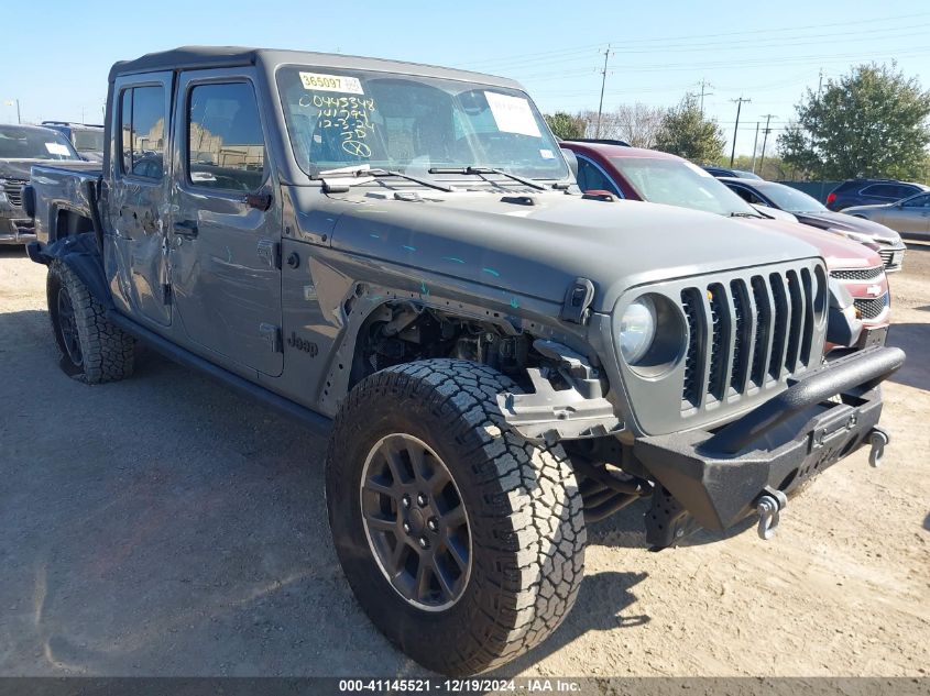 2020 Jeep Gladiator Overland 4X4 VIN: 1C6HJTFG9LL141794 Lot: 41145521