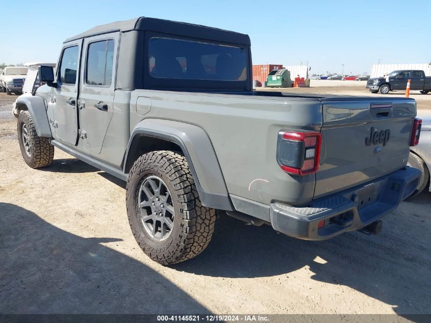 2020 Jeep Gladiator Overland 4X4 VIN: 1C6HJTFG9LL141794 Lot: 41145521