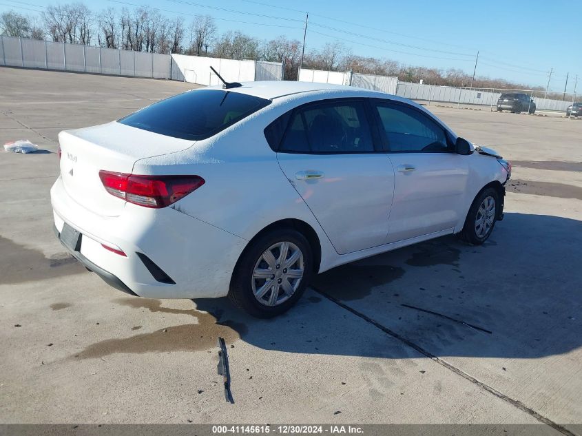 2023 Kia Rio Lx/S VIN: 3KPA24AD9PE567364 Lot: 41145615