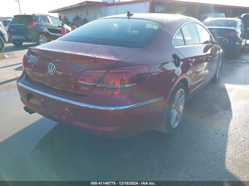 2015 Volkswagen Cc 2.0T Sport VIN: WVWBP7AN2FE814038 Lot: 41145775