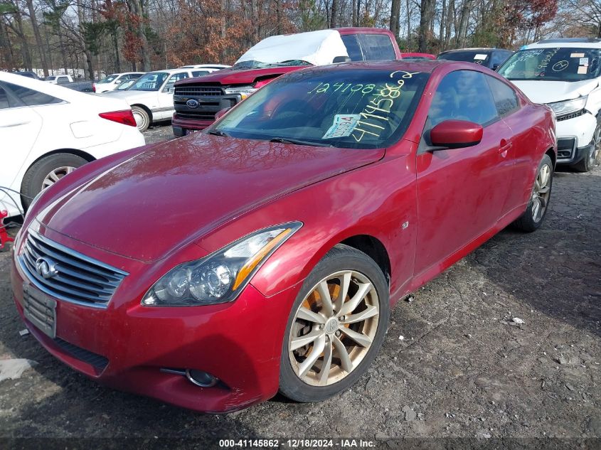 2014 Infiniti Q60 VIN: JN1CV6EL5EM130282 Lot: 41145862