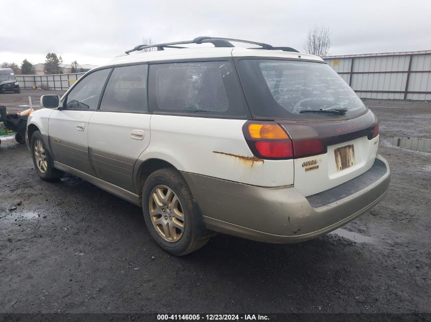 2000 Subaru Legacy Outback Limited VIN: 4S3BH6863Y7622348 Lot: 41146005