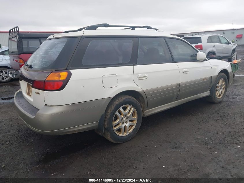 2000 Subaru Legacy Outback Limited VIN: 4S3BH6863Y7622348 Lot: 41146005