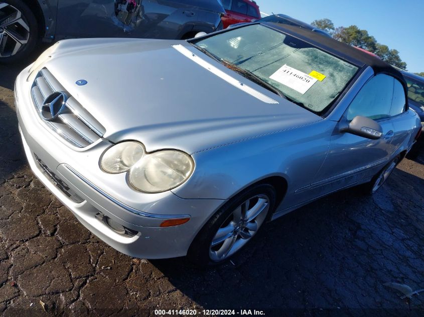 2006 Mercedes-Benz Clk 350 VIN: WDBTK56G86T056279 Lot: 41146020