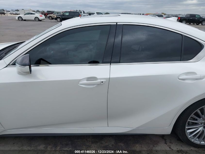 2022 Lexus Is 300 VIN: JTHDA1D23N5121856 Lot: 41146026