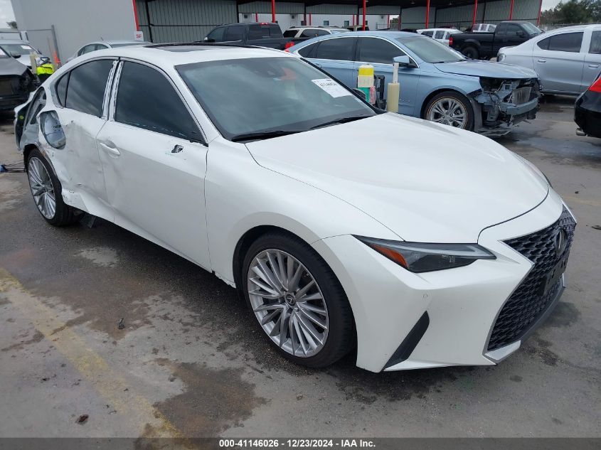 2022 Lexus Is 300 VIN: JTHDA1D23N5121856 Lot: 41146026