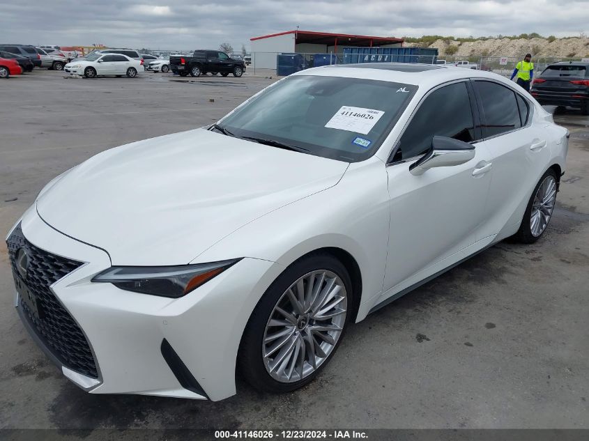 2022 Lexus Is 300 VIN: JTHDA1D23N5121856 Lot: 41146026