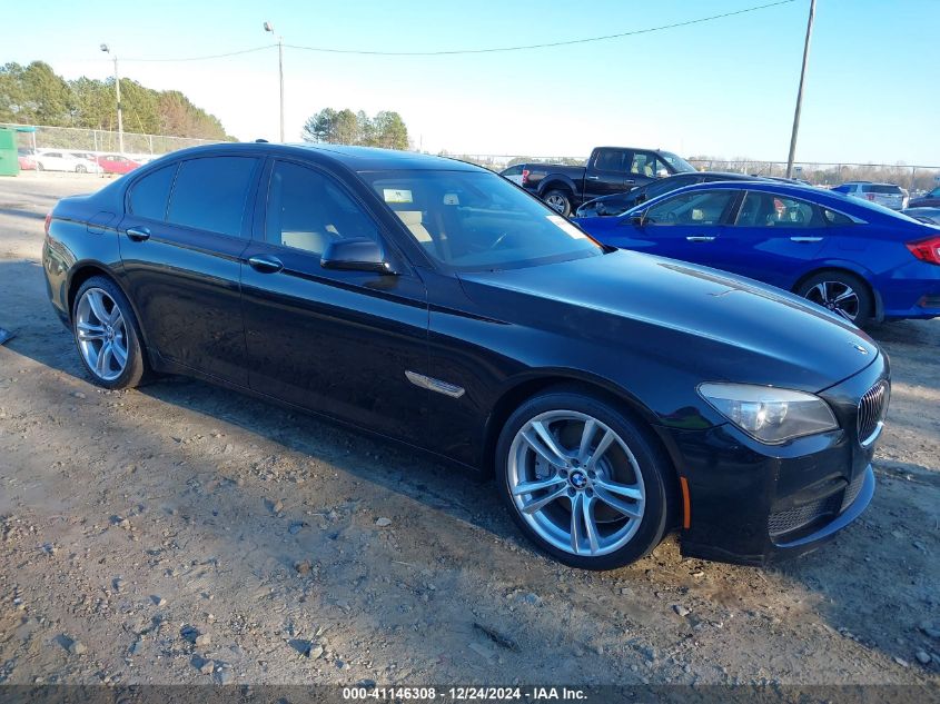 2012 BMW 750I VIN: WBAKA8C56CCY37783 Lot: 41146308