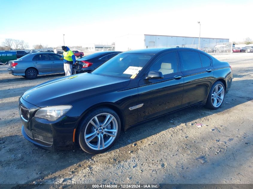 2012 BMW 750I VIN: WBAKA8C56CCY37783 Lot: 41146308