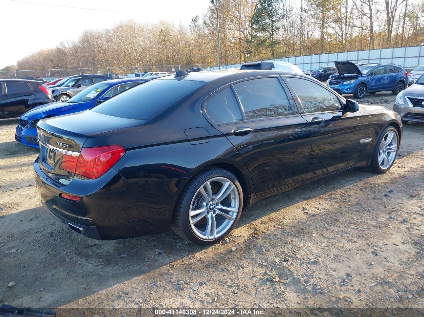 2012 BMW 750I VIN: WBAKA8C56CCY37783 Lot: 41146308