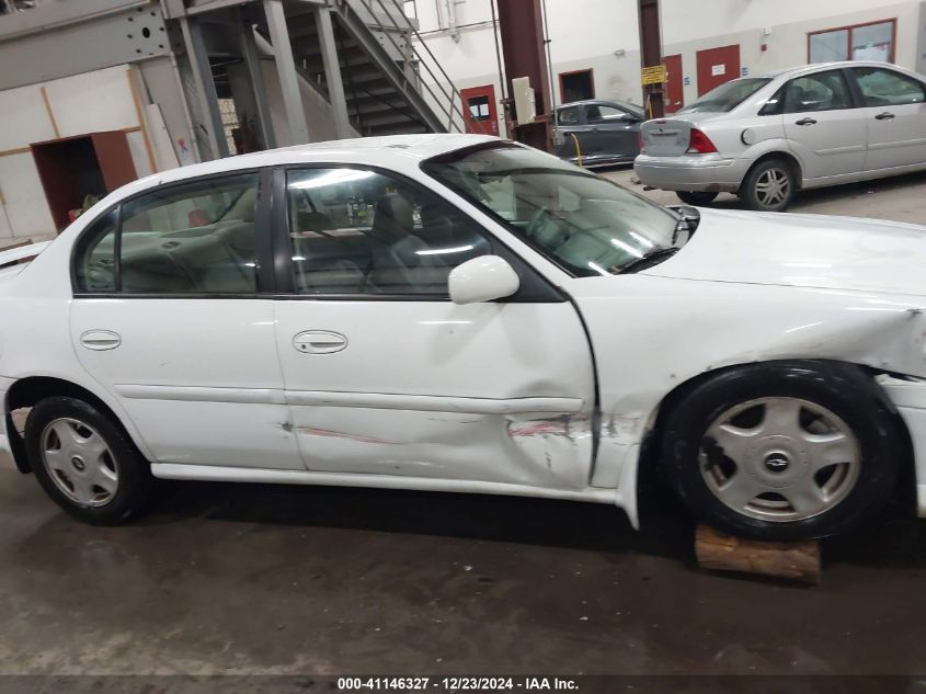 2001 Chevrolet Malibu Ls VIN: 1G1NE52J916107663 Lot: 41146327