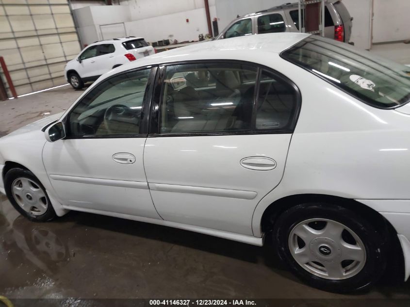 2001 Chevrolet Malibu Ls VIN: 1G1NE52J916107663 Lot: 41146327