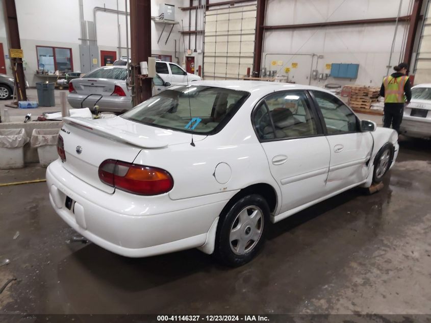 2001 Chevrolet Malibu Ls VIN: 1G1NE52J916107663 Lot: 41146327