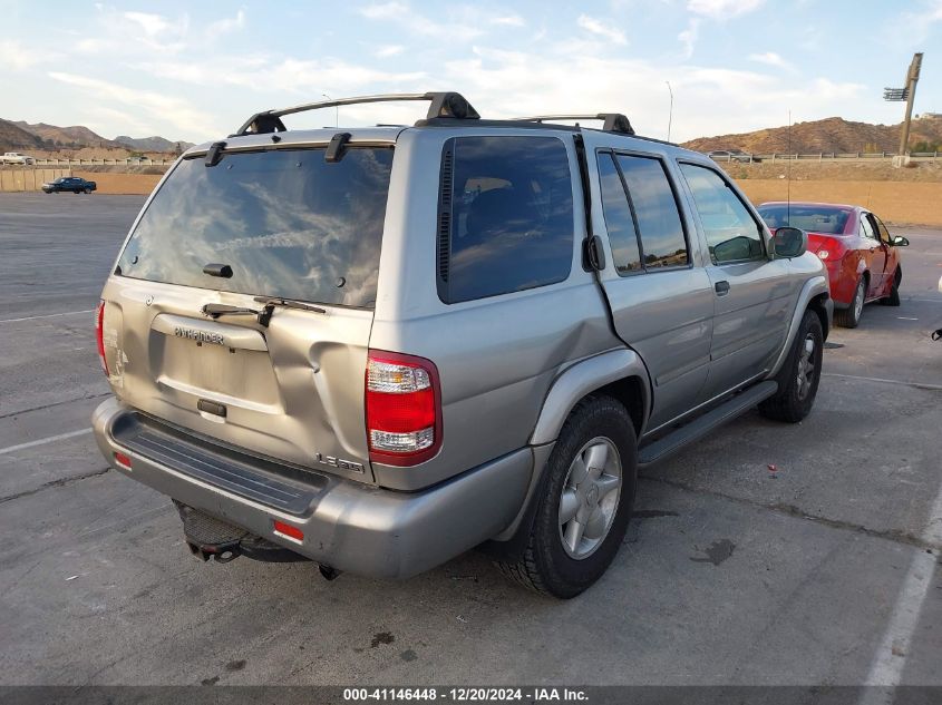 2001 Nissan Pathfinder Le VIN: JN8DR09X51W573891 Lot: 41146448