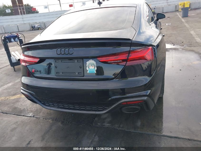 2023 Audi Rs 5 Sportback Tfsi Quattro Tiptronic VIN: WUAAWCF56PA901890 Lot: 41146455