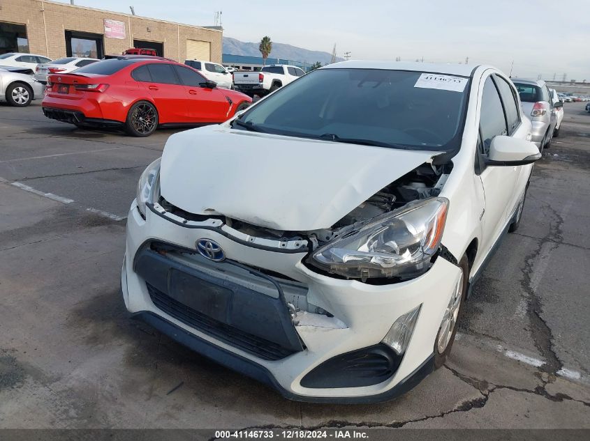 2017 Toyota Prius C Two VIN: JTDKDTB33H1591100 Lot: 41146733