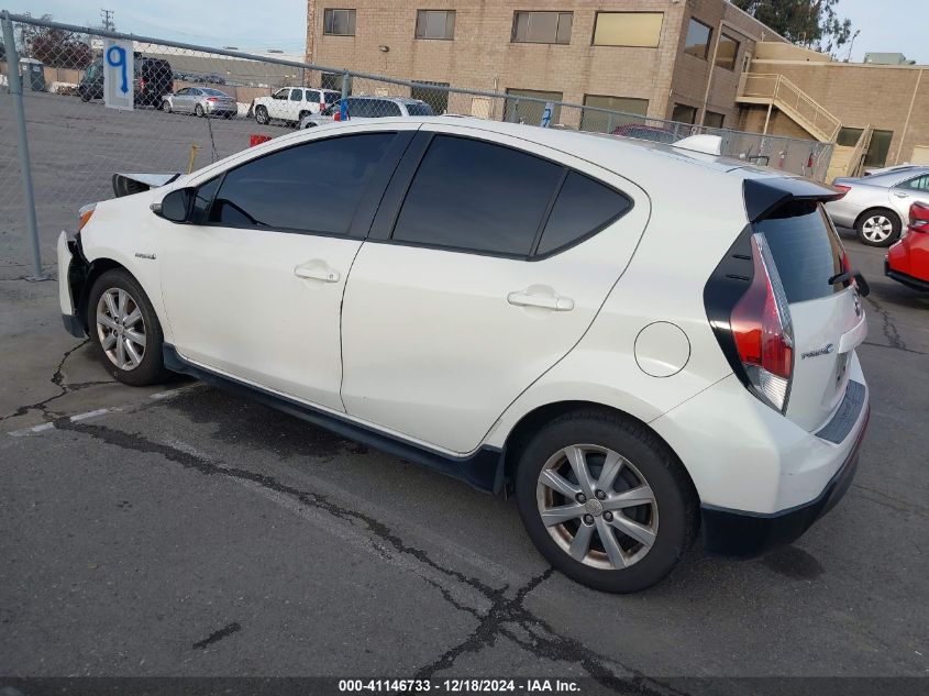 2017 Toyota Prius C Two VIN: JTDKDTB33H1591100 Lot: 41146733