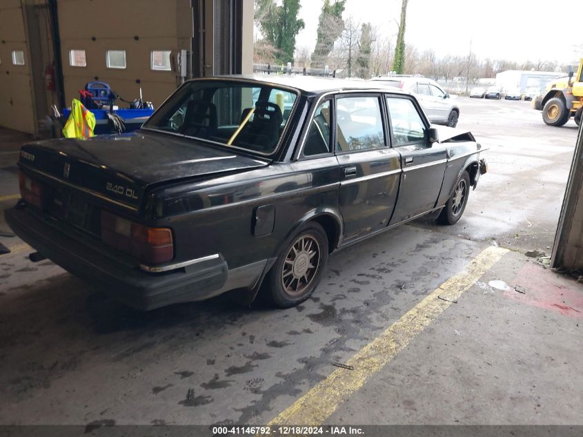 1990 Volvo 240 Dl VIN: YV1AA8845L1395583 Lot: 41146792