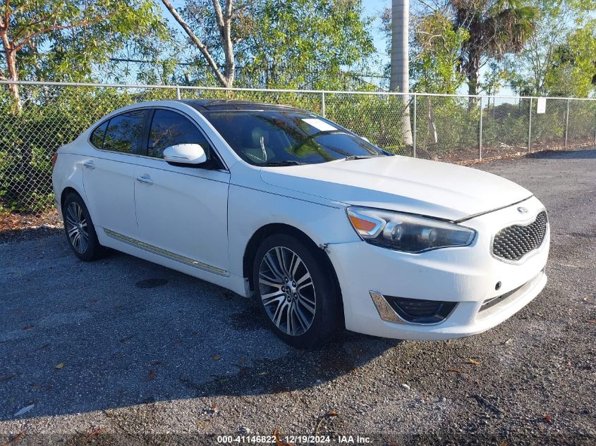 2014 Kia Cadenza Premium VIN: KNALN4D76E5135200 Lot: 41146822