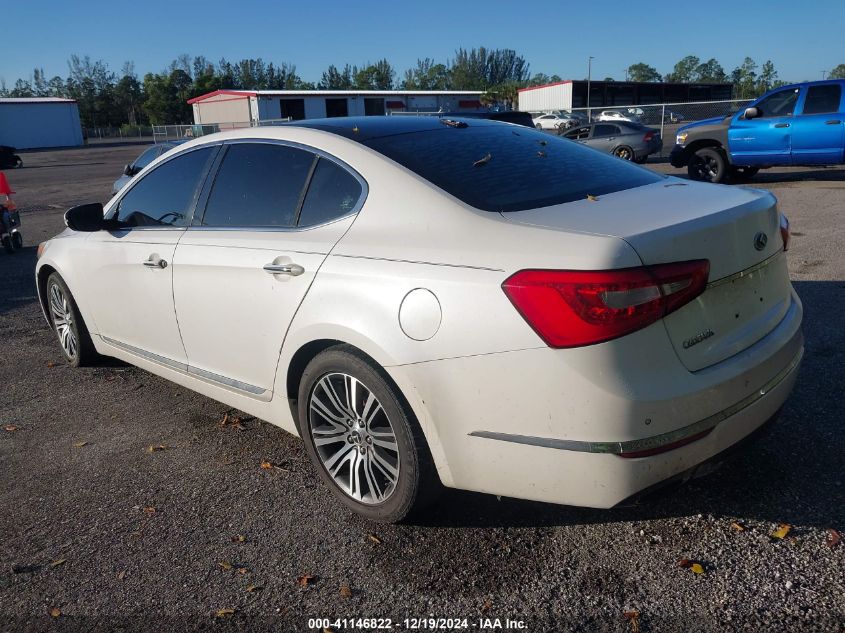 2014 Kia Cadenza Premium VIN: KNALN4D76E5135200 Lot: 41146822