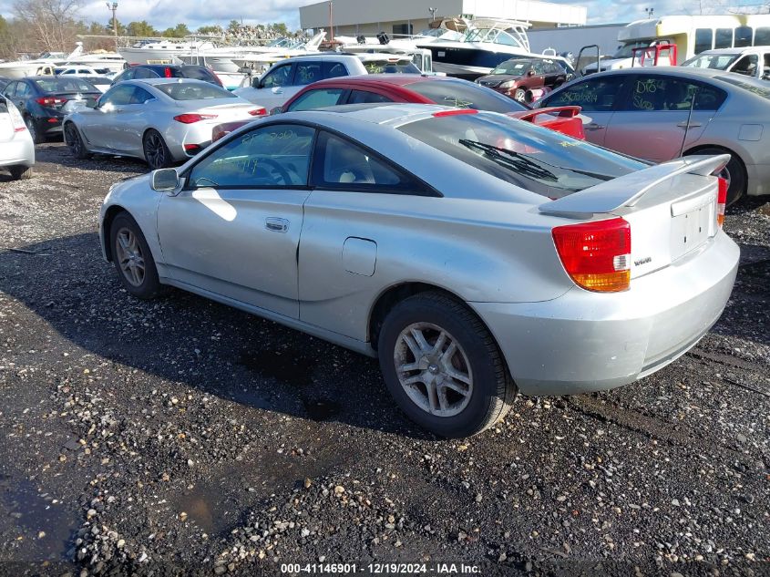 2000 Toyota Celica Gt VIN: JTDDR32T1Y0060106 Lot: 41146901