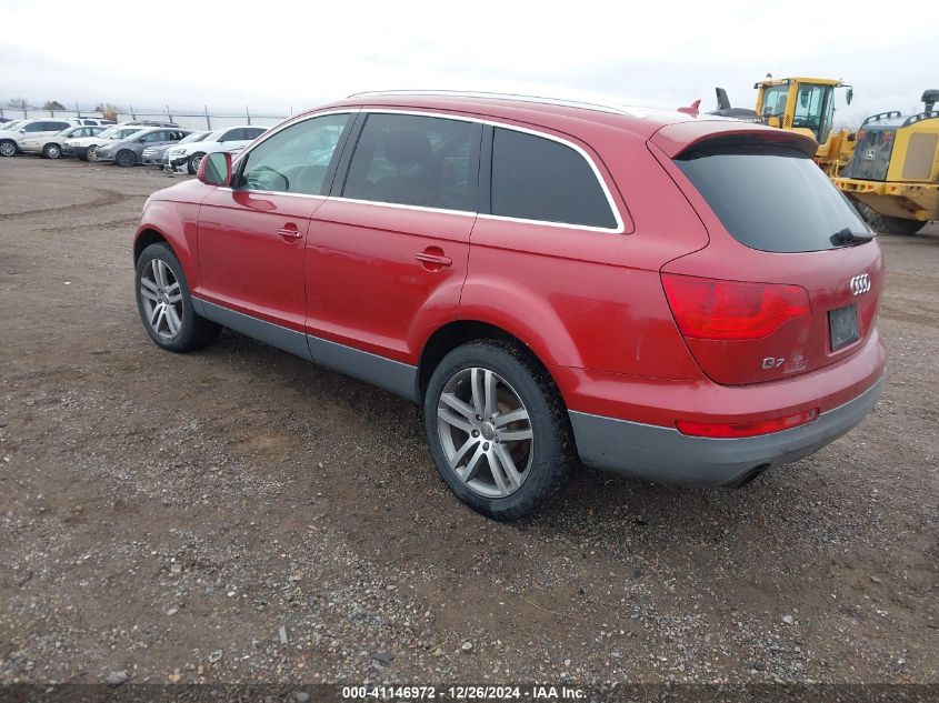 2007 Audi Q7 3.6 Premium VIN: WA1BY74L47D046877 Lot: 41146972