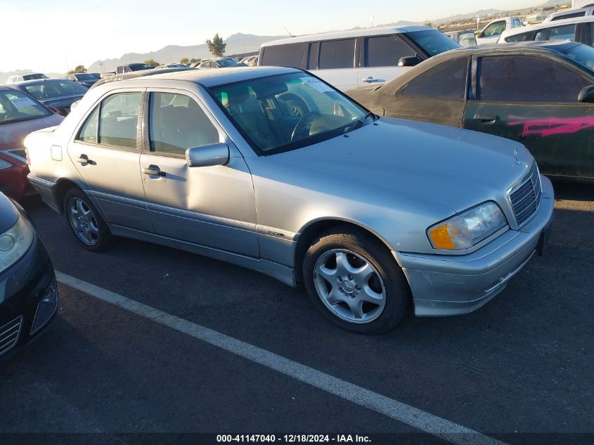 1999 Mercedes-Benz C 230 Kompressor VIN: WDBHA24G0XA689608 Lot: 41147040