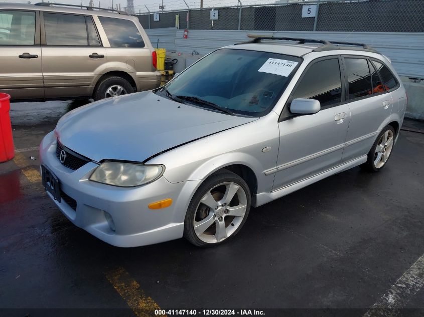 2003 Mazda Protege VIN: JM1BJ245531122326 Lot: 41147140