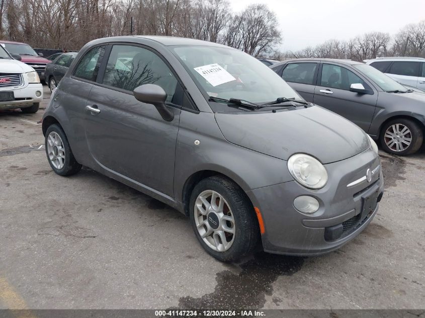 2012 Fiat 500 Pop VIN: 3C3CFFARXCT124610 Lot: 41147234